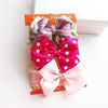 3pcs/set Baby Headband Girls Hair Accessories Cotton Rabbit Ear Turban Bow Elastic Hairband Baby Princess Christmas Day Gifts